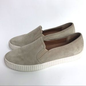 FRYE Camille leather slip-on sneakers- 7